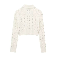 Elsa Embellished Knitted Cardigan