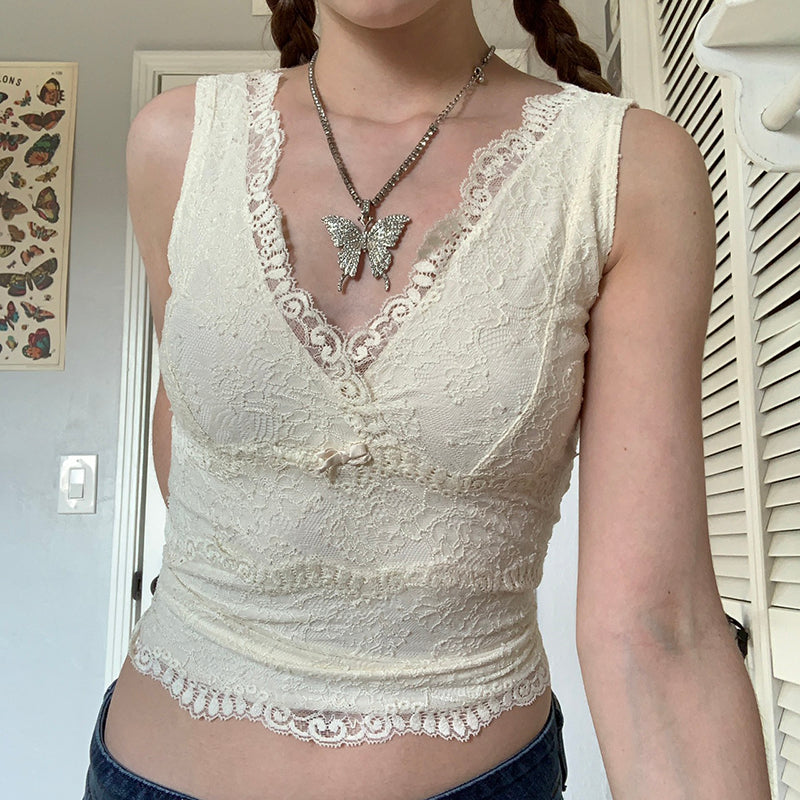 Niki Lace Tank Top