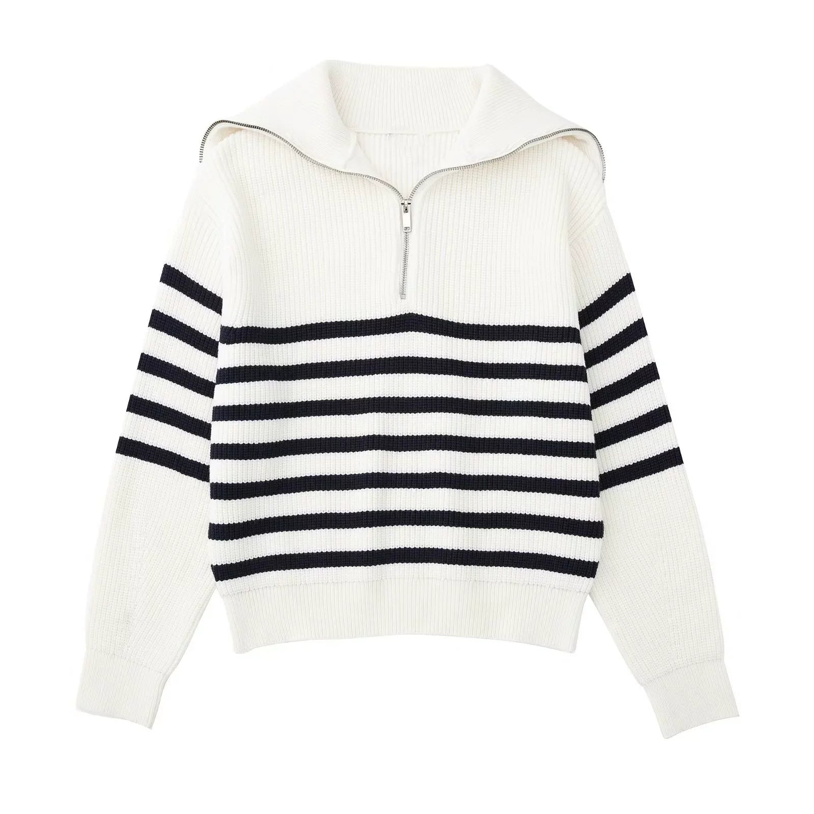 Casey Striped Knit Sweater