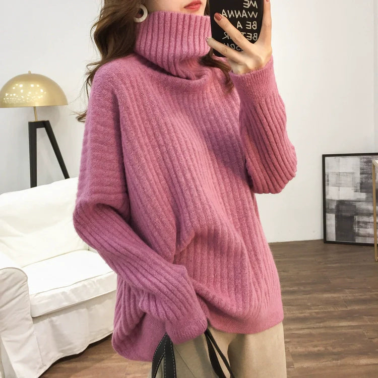 Hollis Turtleneck Loose Sweater