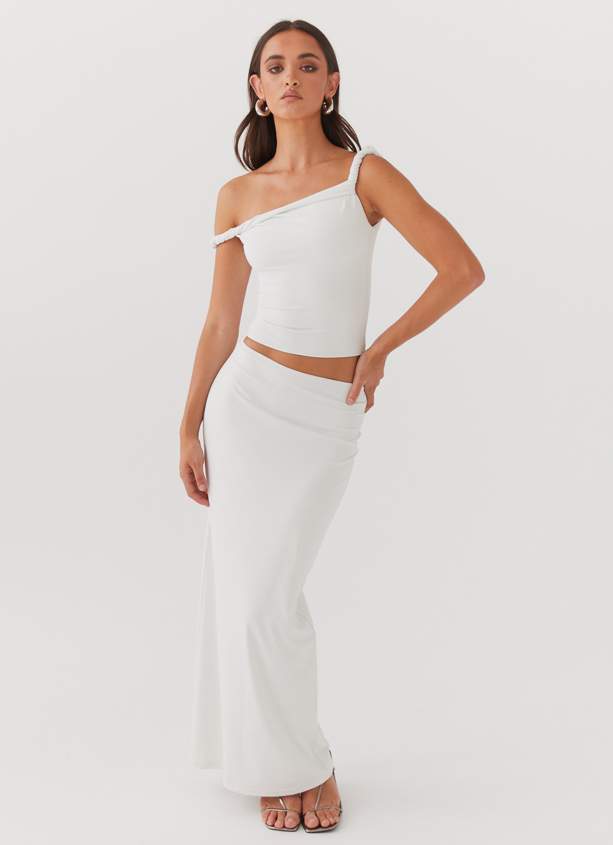 Solace Soul Maxi Skirt - Ivory