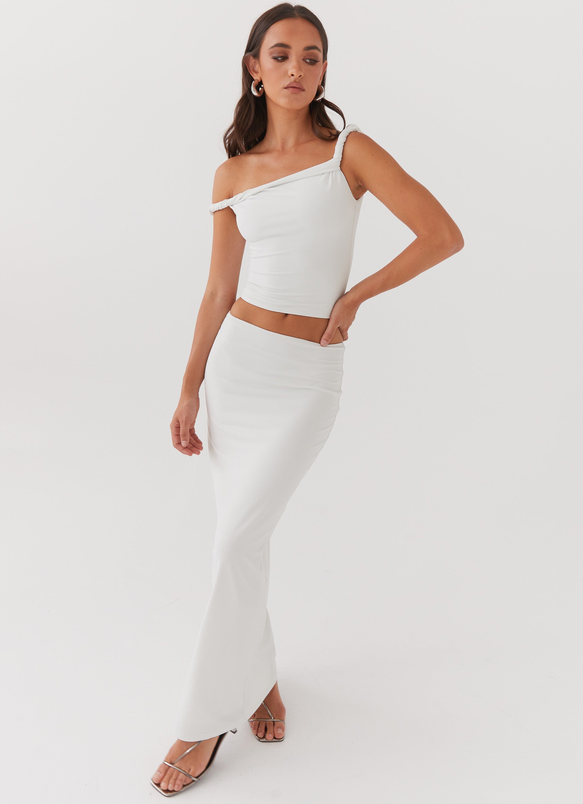 Solace Soul Maxi Skirt - Ivory