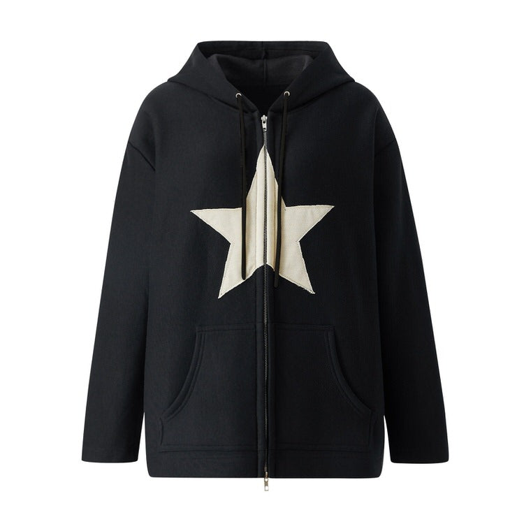 Skater Girl Star Hoodie