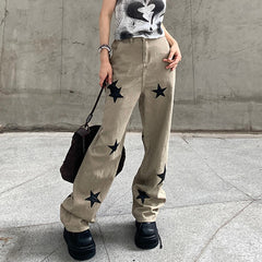 Skater Girl Star Jeans