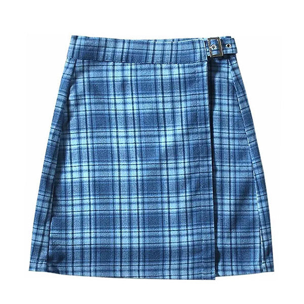 Sweet Dress Code Plaid Skirt