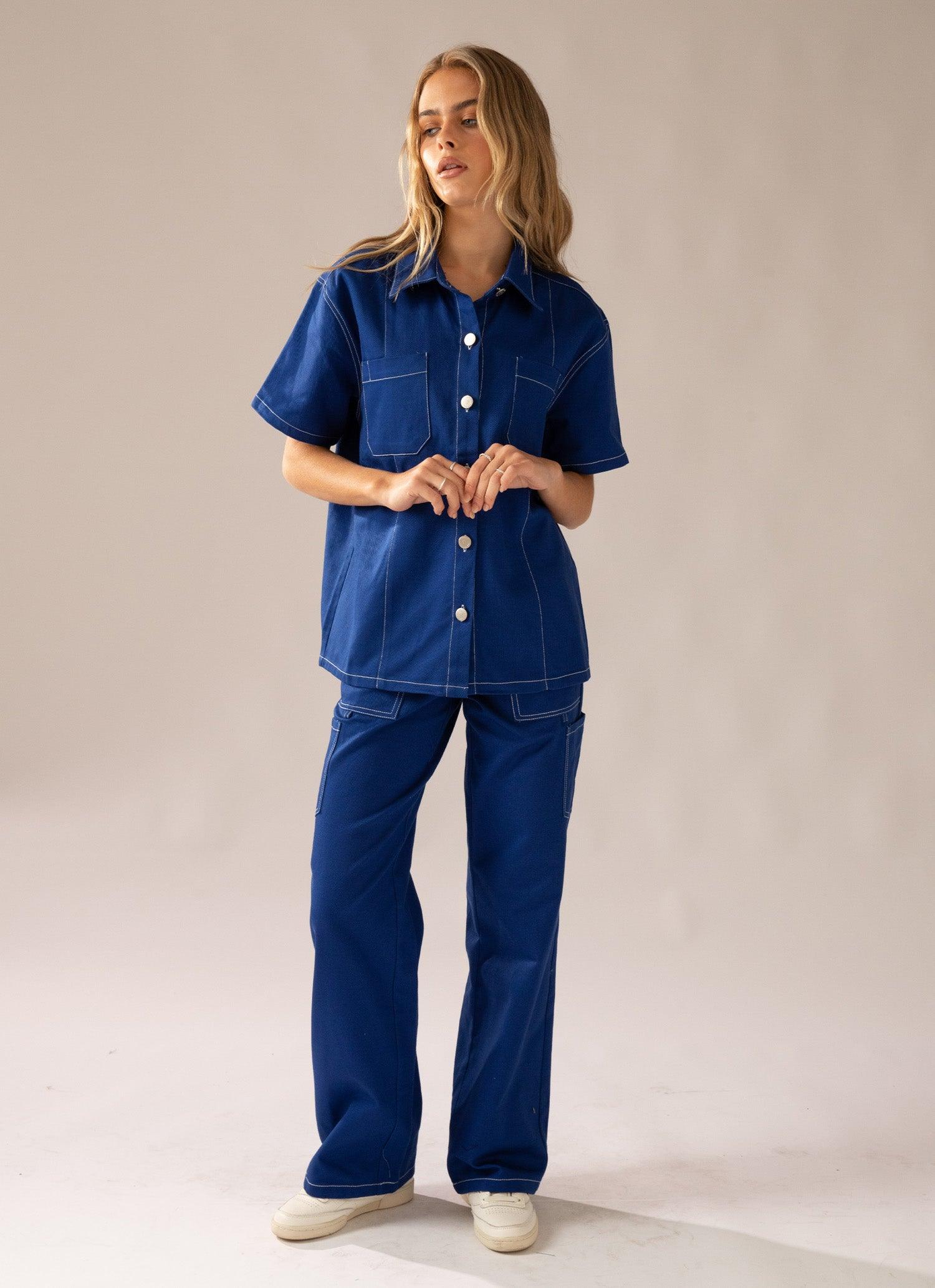 Working Overtime Utility Cargo Pants - Blueprint