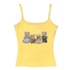 Y2K Cute Bears Tank Top