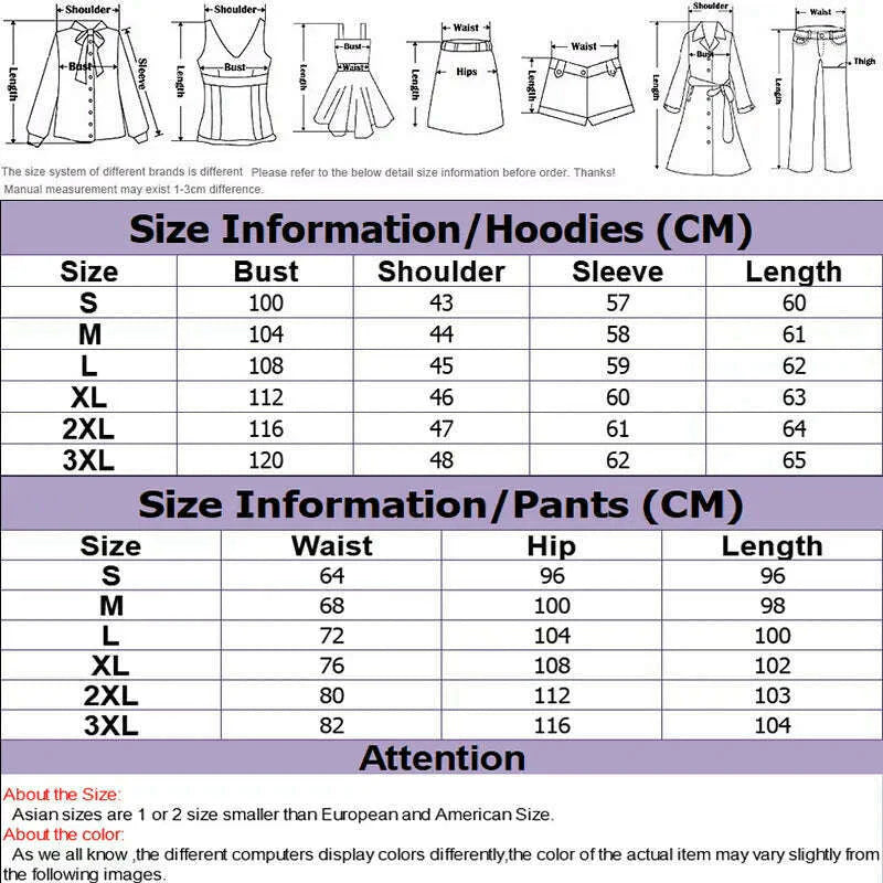 Fleece-lined Tracksuits Women Casual Hoodies Sweatpants Solid Warm Suits Autumn Winter Pullover Sweatshirts Pants 2 Piece Set