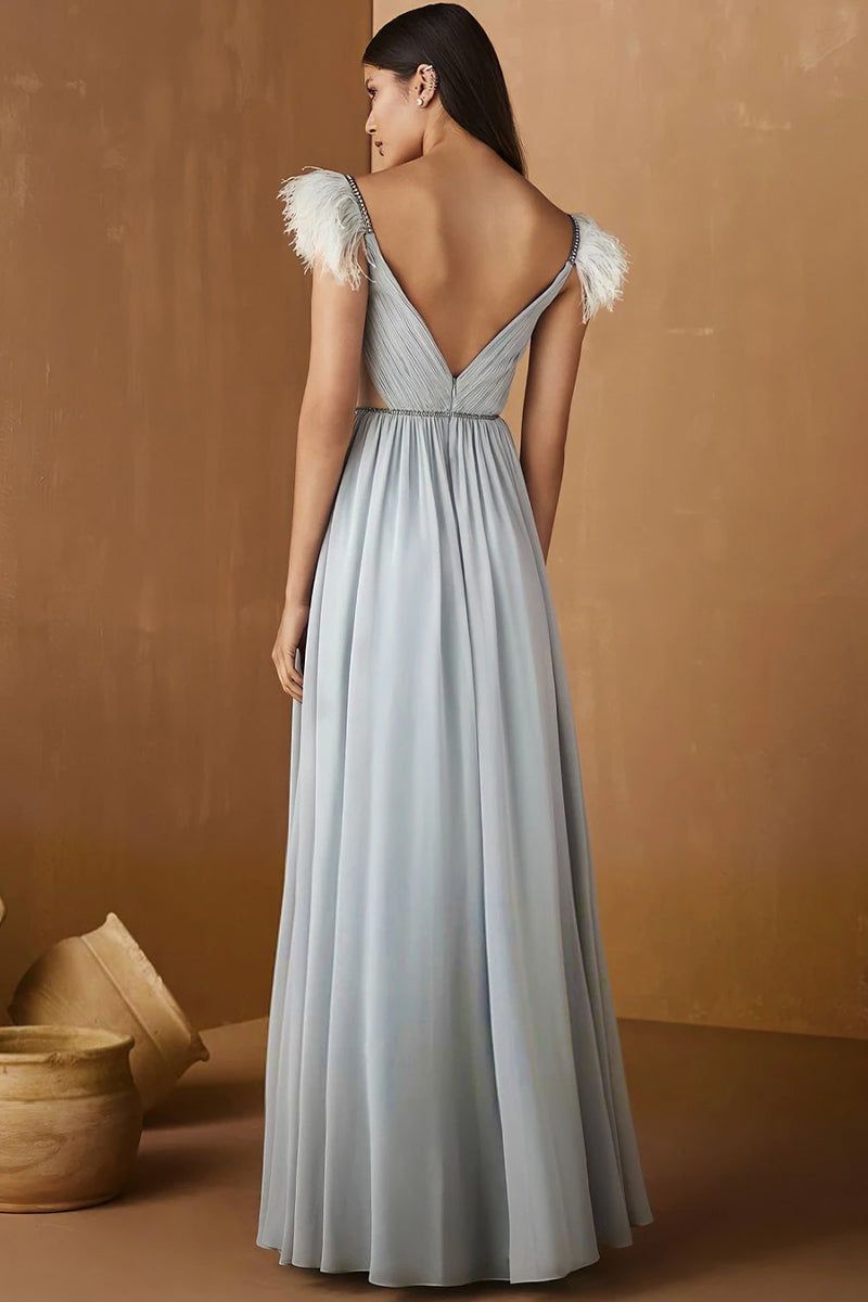 Glamorous Affair Chiffon Maxi Dress