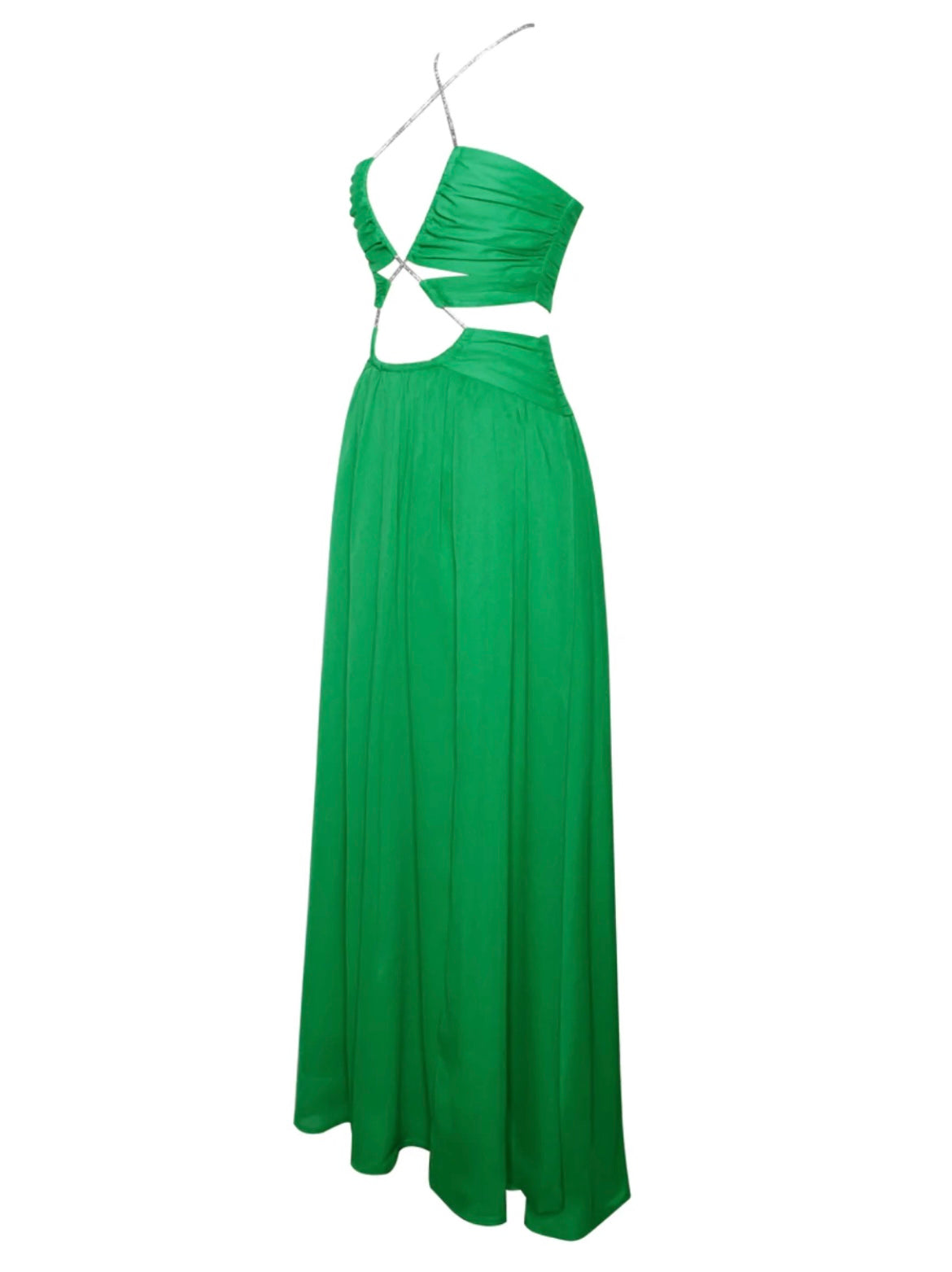 QUIN SILK MAXI DRESS