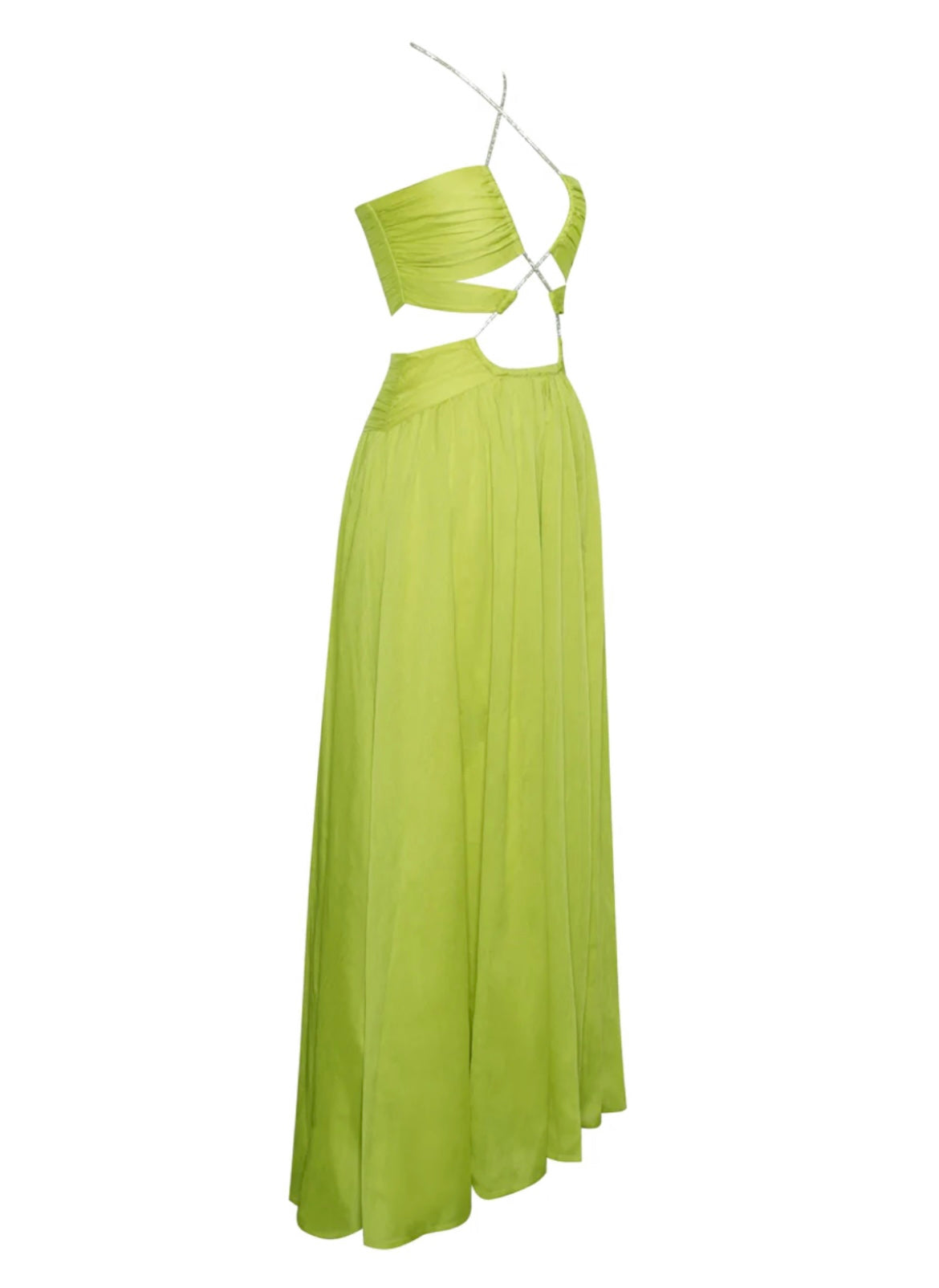 QUIN SILK MAXI DRESS