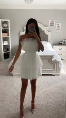 TULLE MINI DRESS