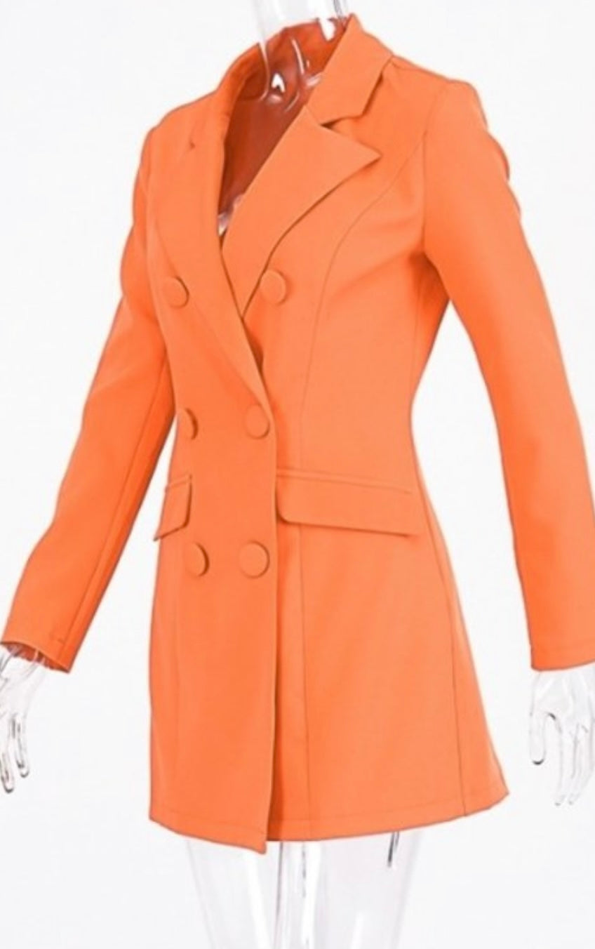 TANGERINE DREAM BLAZER DRESS