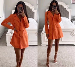 TANGERINE DREAM BLAZER DRESS