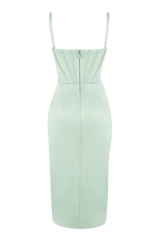 Maddi Bodycon Dress - Mint Green