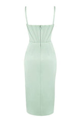 Maddi Bodycon Dress - Mint Green