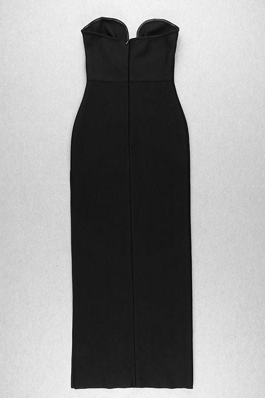 Mika Bodycon Midi Dress - Classic Black