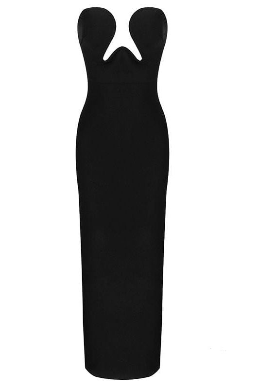 Mika Bodycon Midi Dress - Classic Black