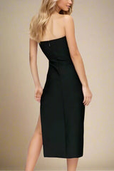 Mika Bodycon Midi Dress - Classic Black