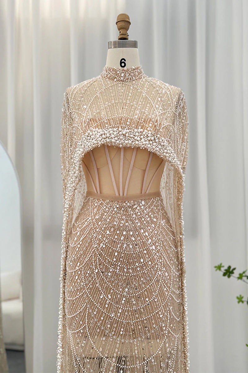 Olivia Pearl Embellished Maxi Dress