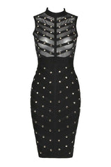 Rosa Bodycon Dress - Classic Black