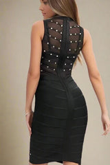 Rosa Bodycon Dress - Classic Black