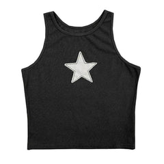 Skater Girl Star Tank Top