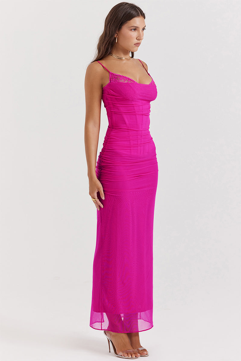 Sweet Amor Bodycon Maxi Dress