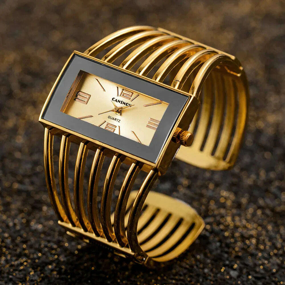 Women&#39;s Watches New Luxury Bangle Steel Bracelet Fashion Rectangle Small Dial Ladies Quartz Wristwatches Clock Relogio Feminino