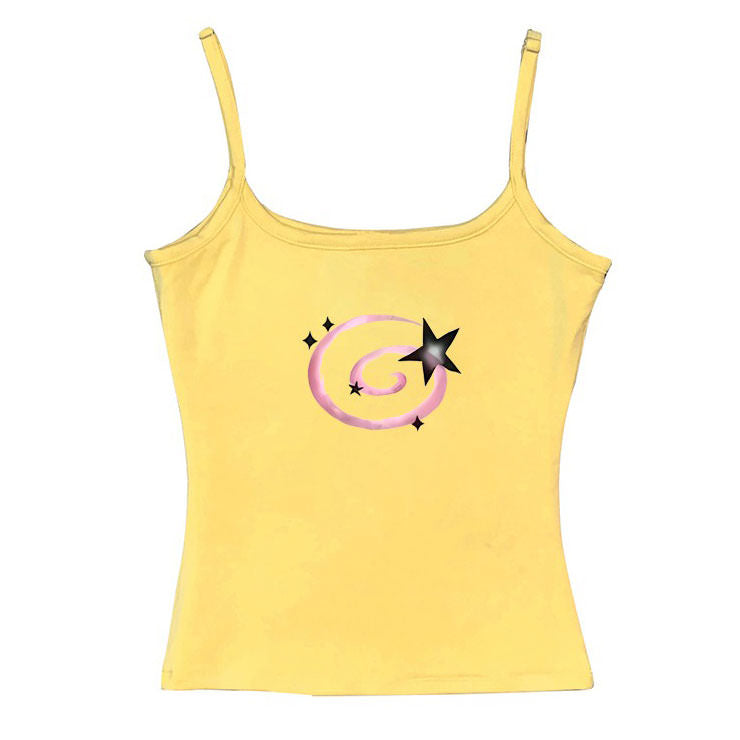 Y2K Aesthetic Star Tank Top